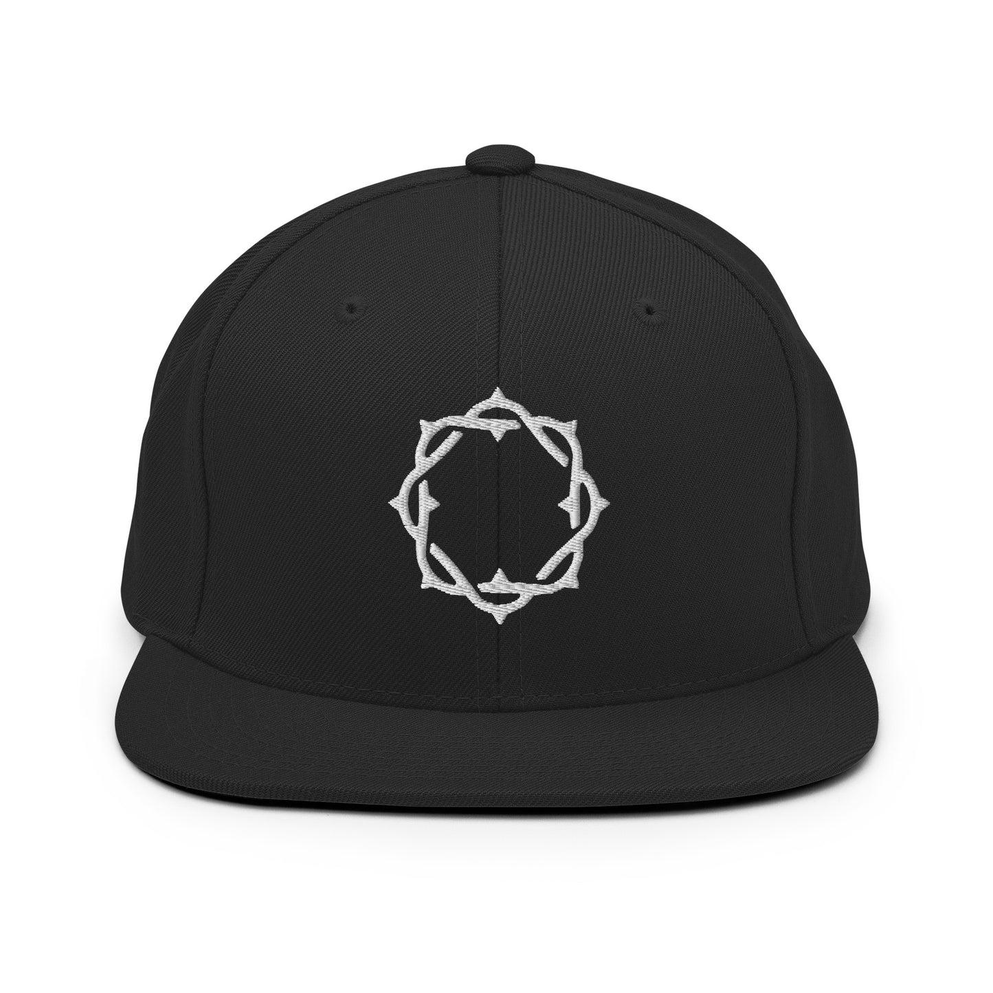 Embroidered Snapback Hat