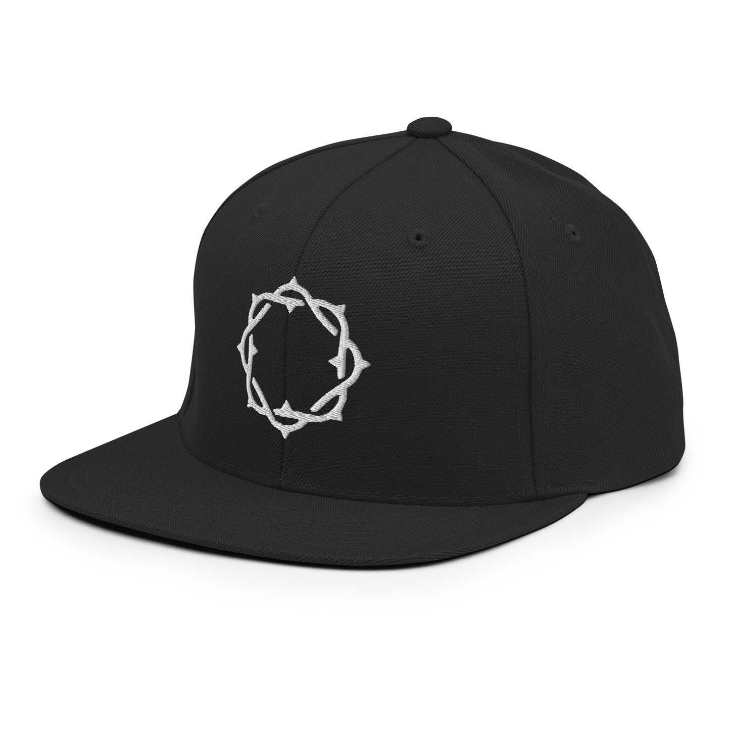 Embroidered Snapback Hat
