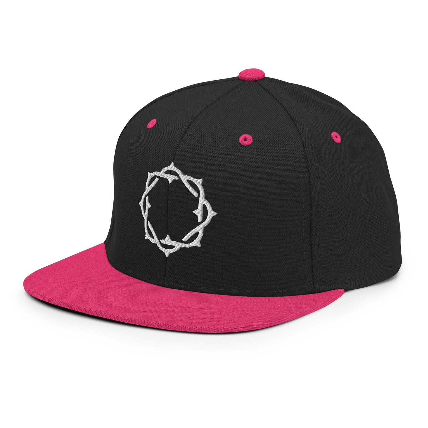 Embroidered Snapback Hat