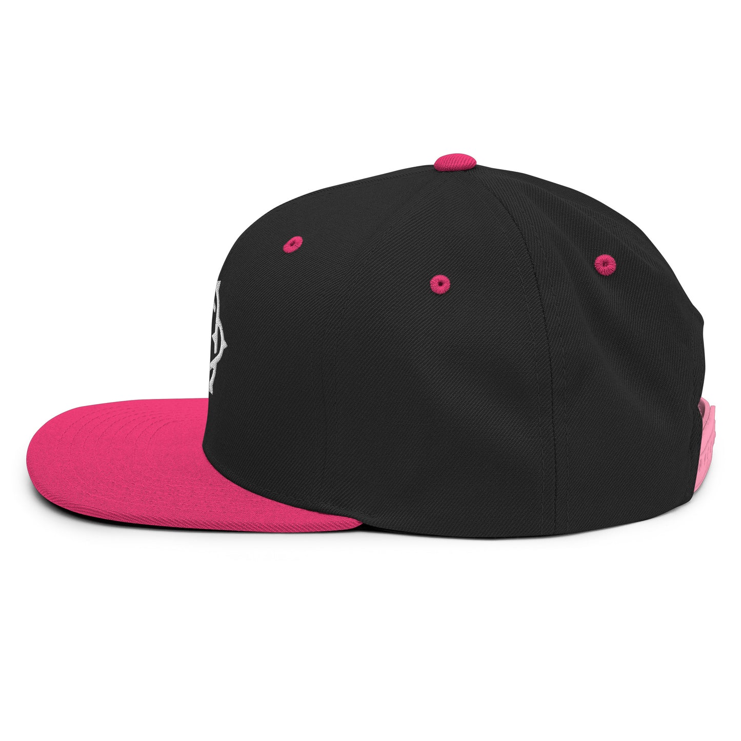 Embroidered Snapback Hat