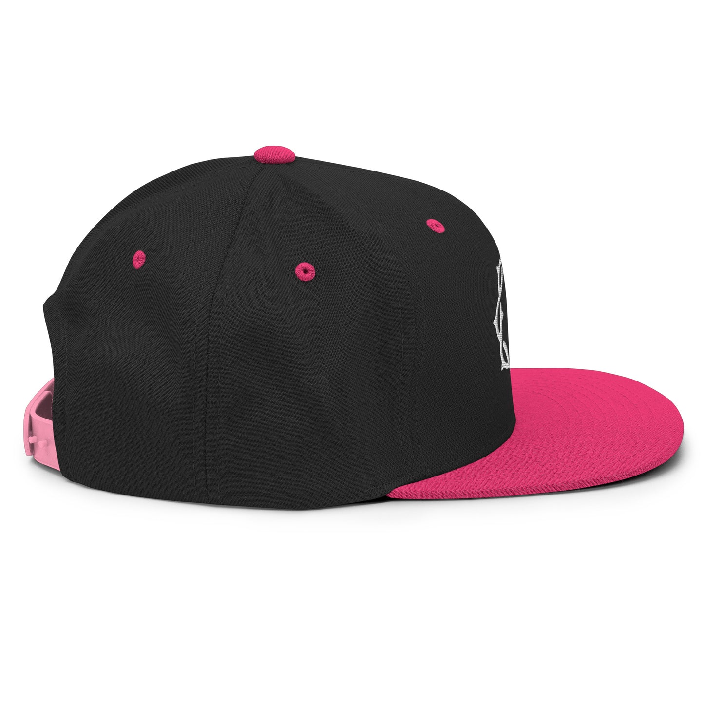 Embroidered Snapback Hat