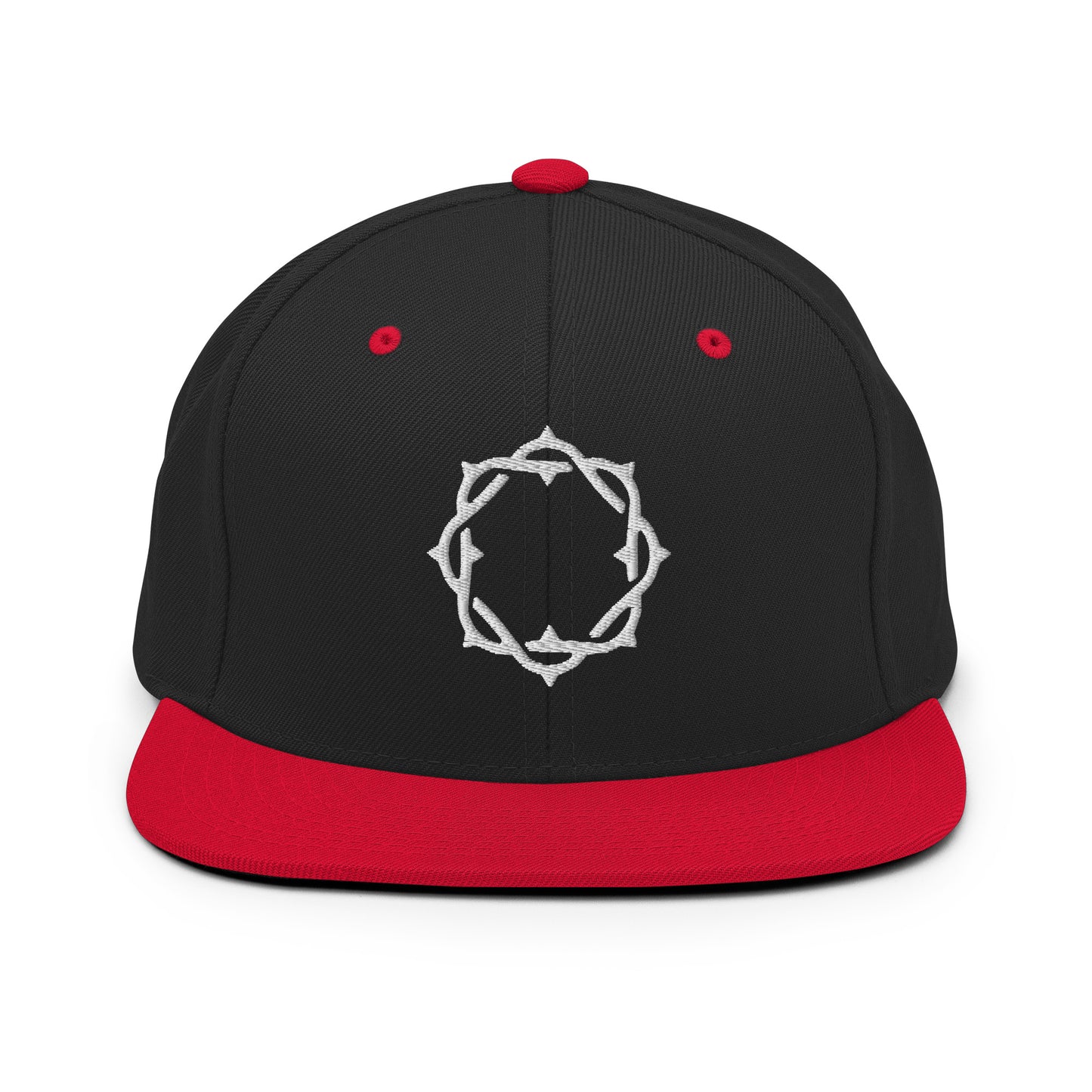 Embroidered Snapback Hat