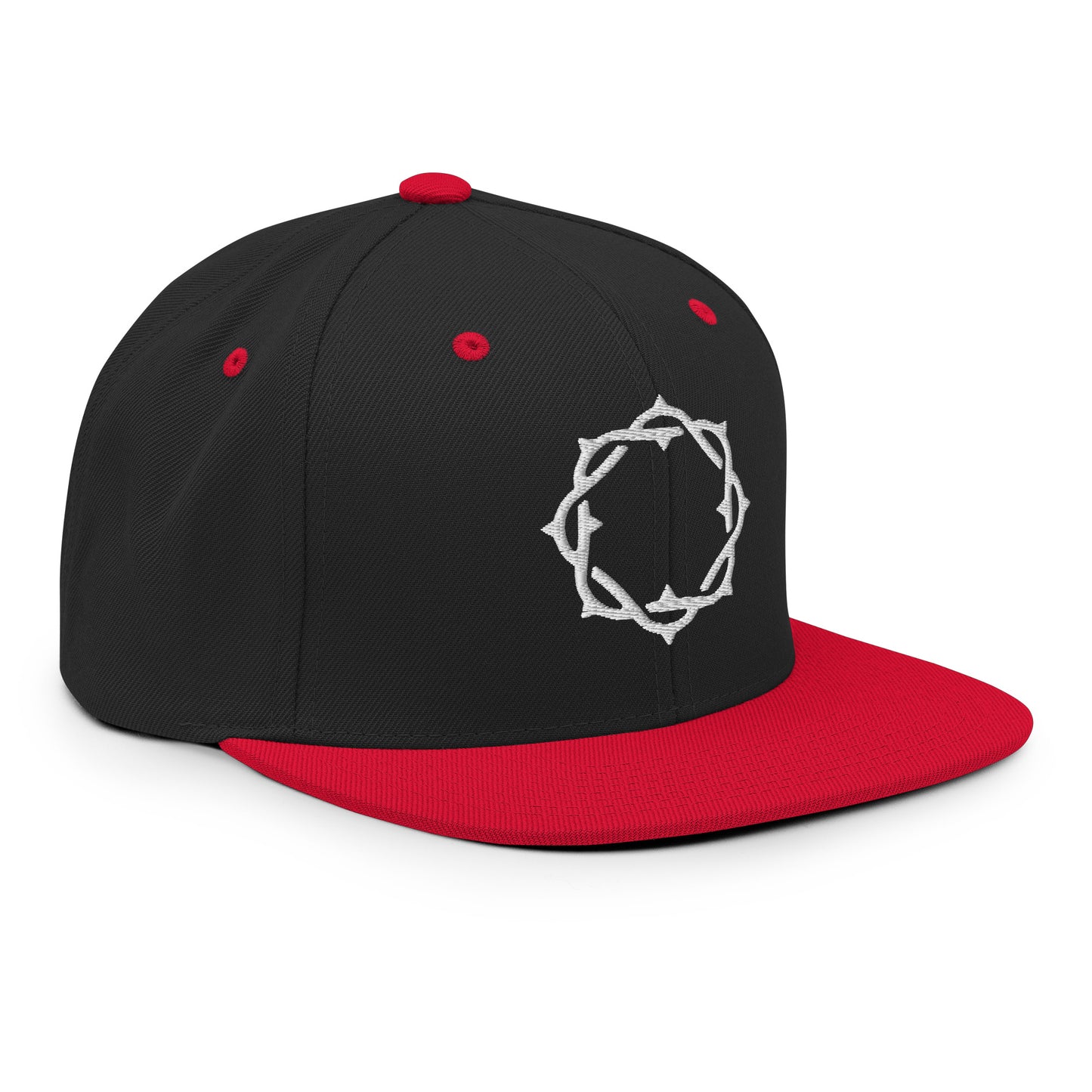 Embroidered Snapback Hat