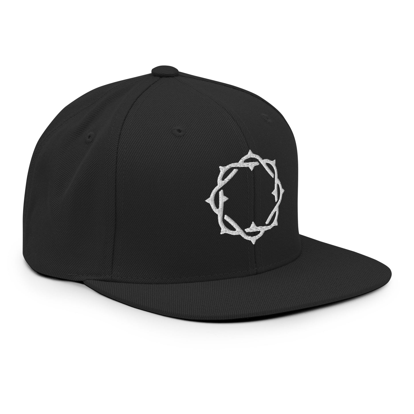 Embroidered Snapback Hat