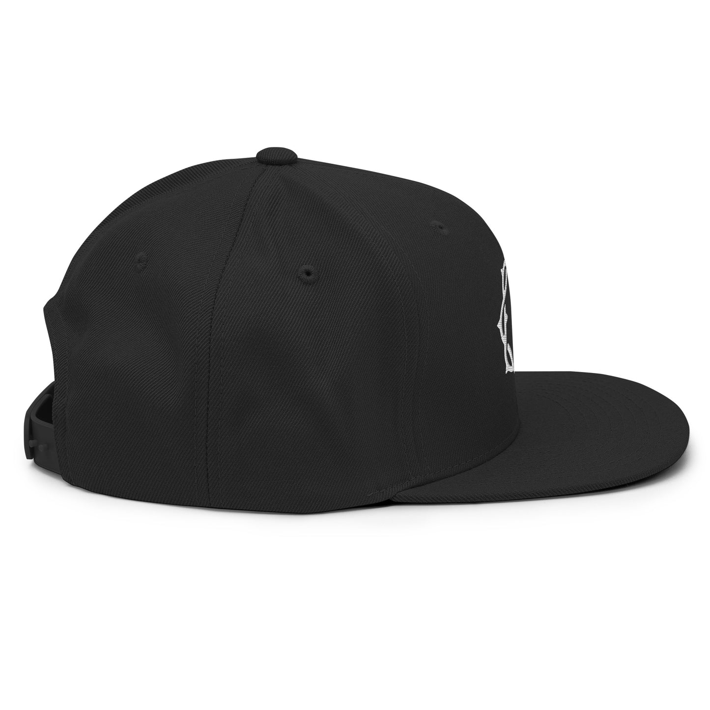 Embroidered Snapback Hat
