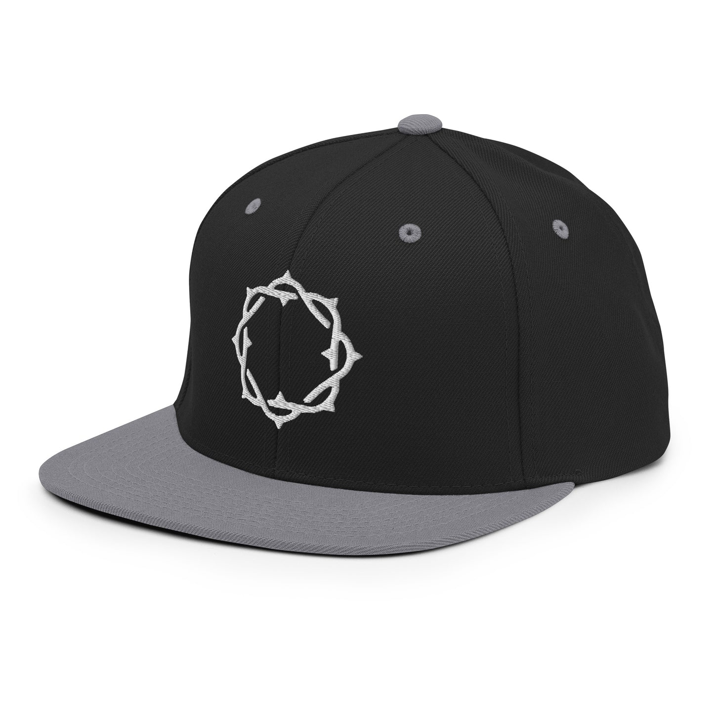 Embroidered Snapback Hat