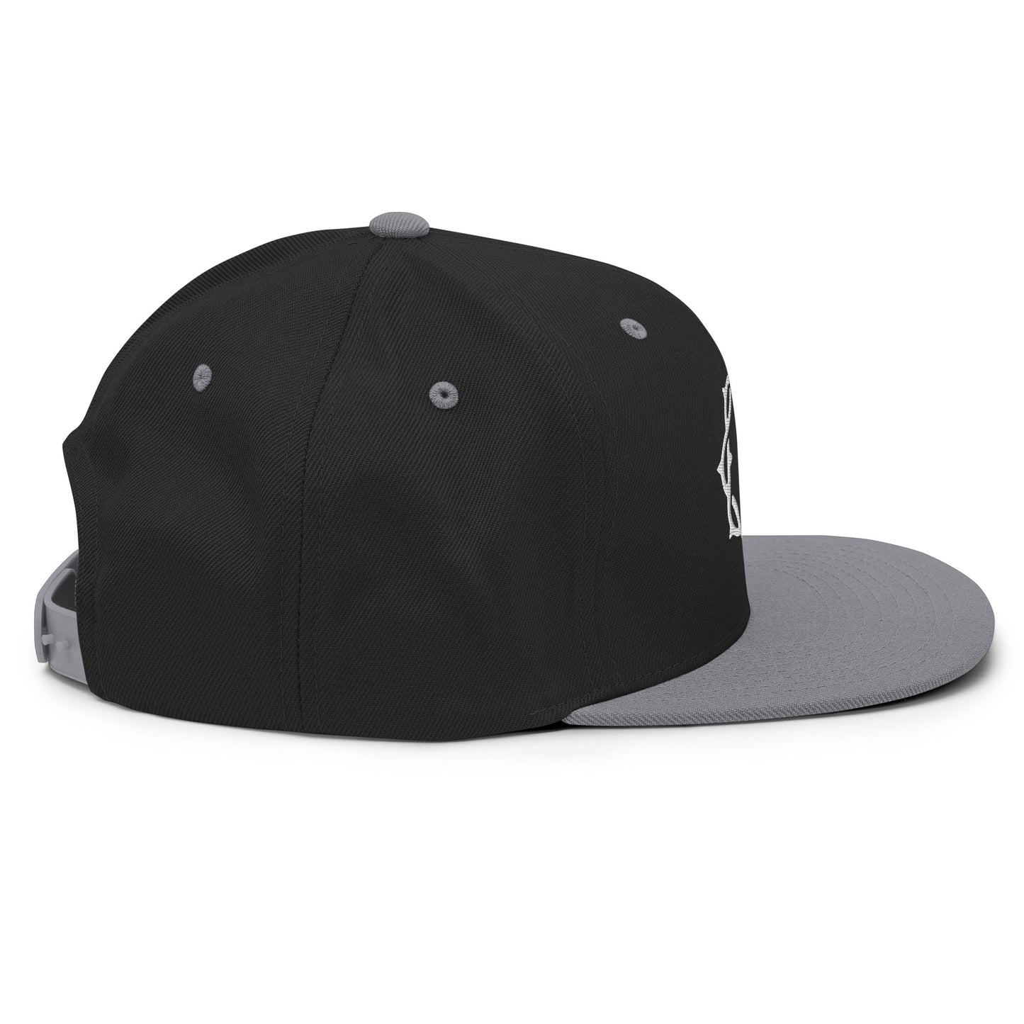 Embroidered Snapback Hat