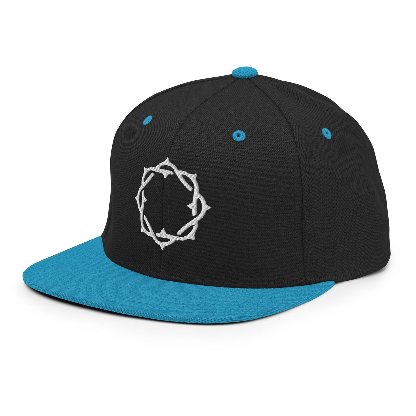 Embroidered Snapback Hat