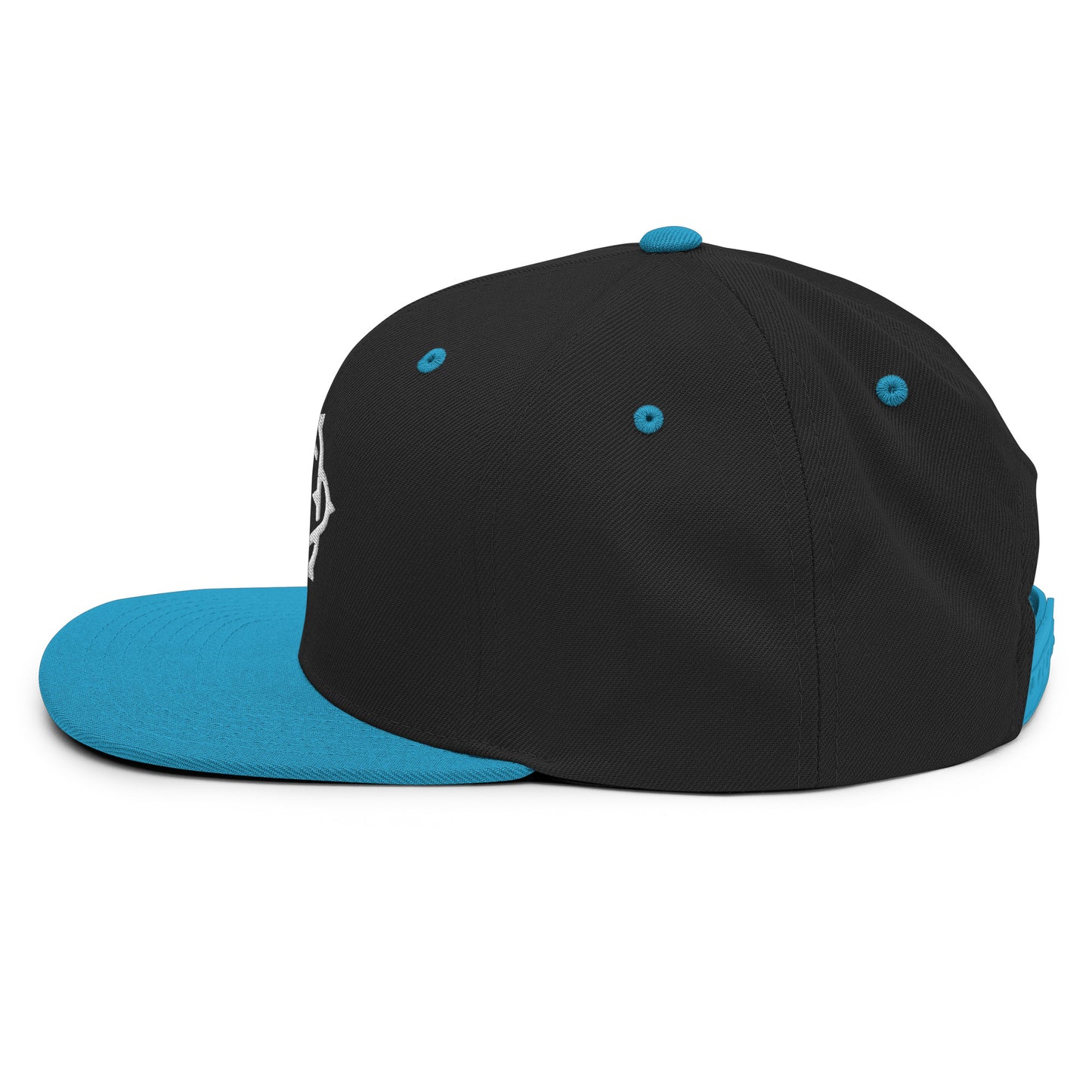 Embroidered Snapback Hat