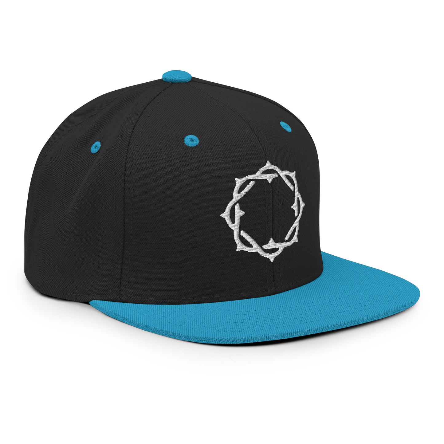 Embroidered Snapback Hat