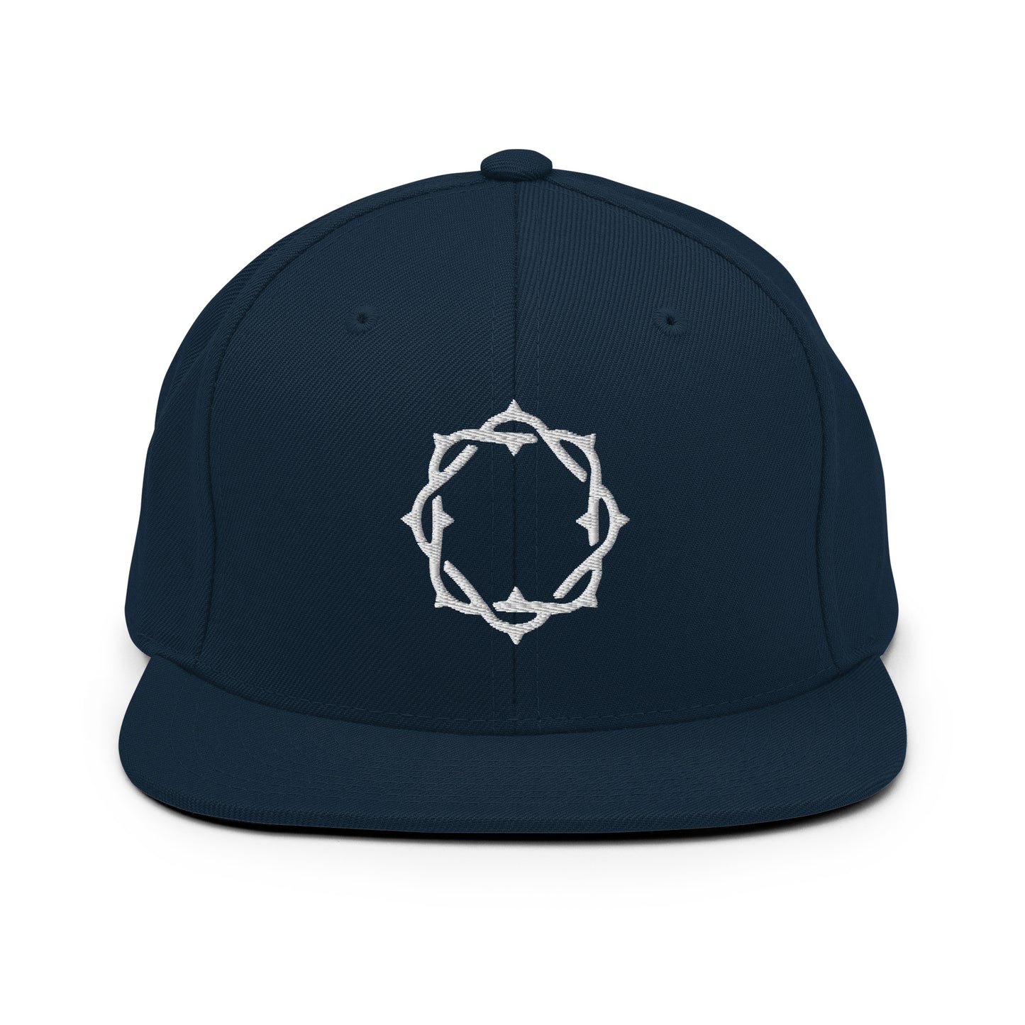 Embroidered Snapback Hat