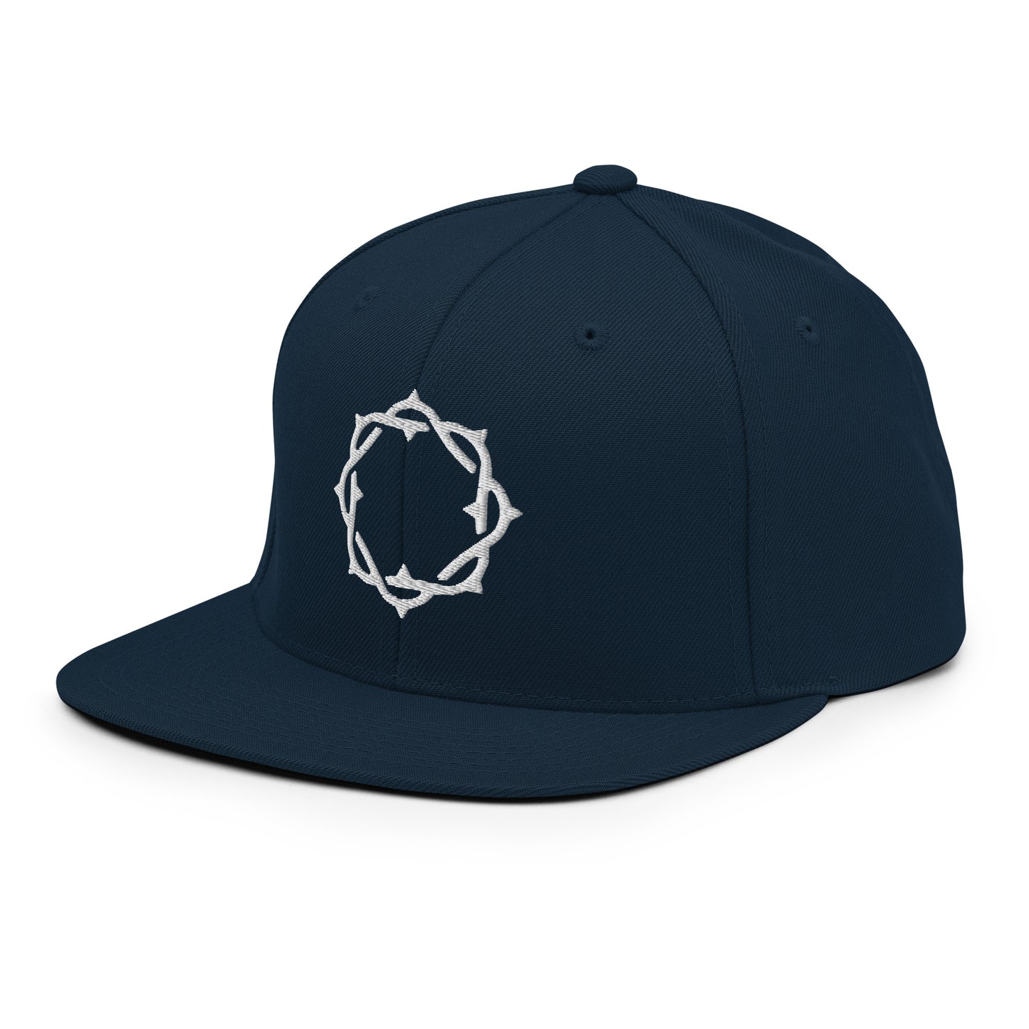 Embroidered Snapback Hat