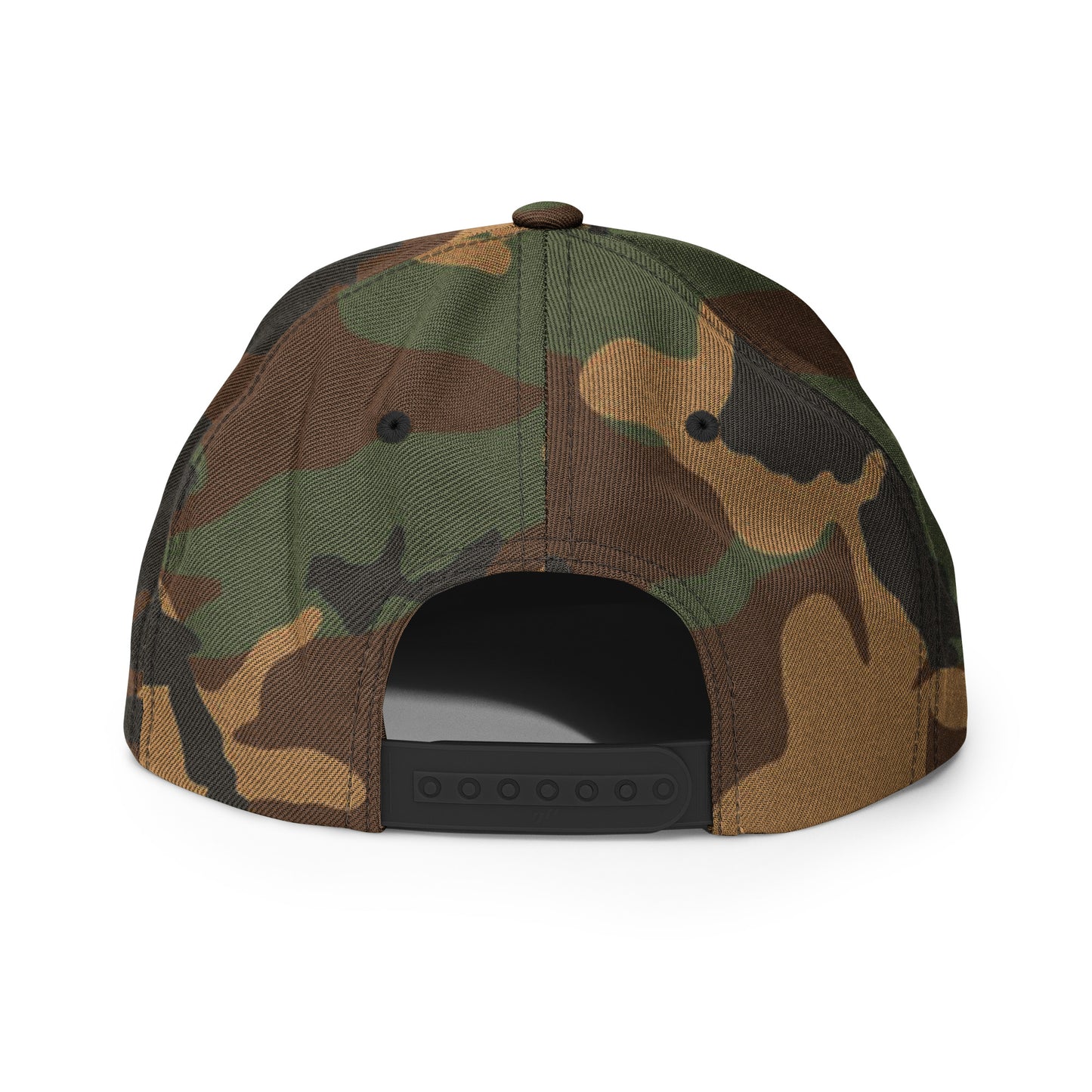 Embroidered Snapback Hat