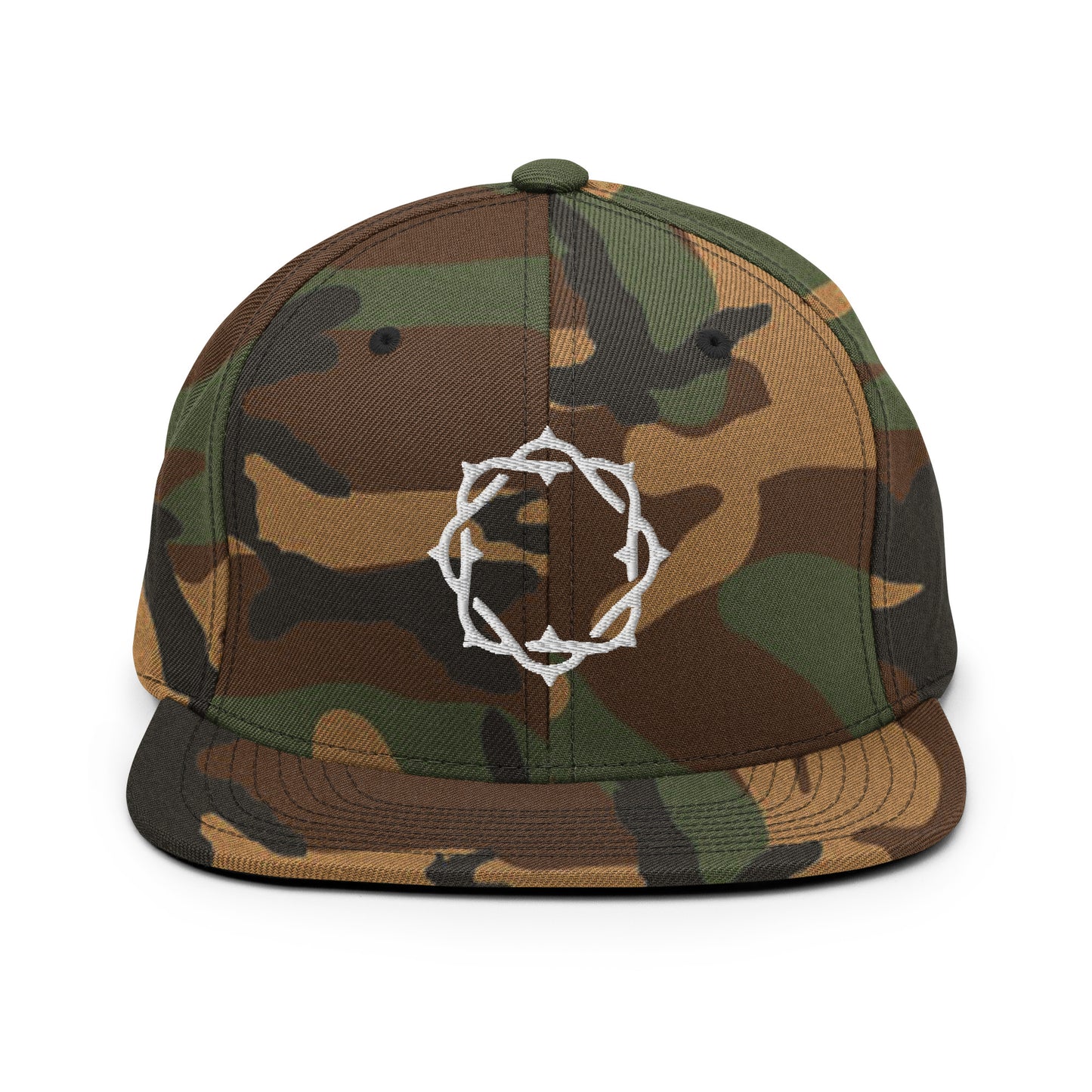 Embroidered Snapback Hat