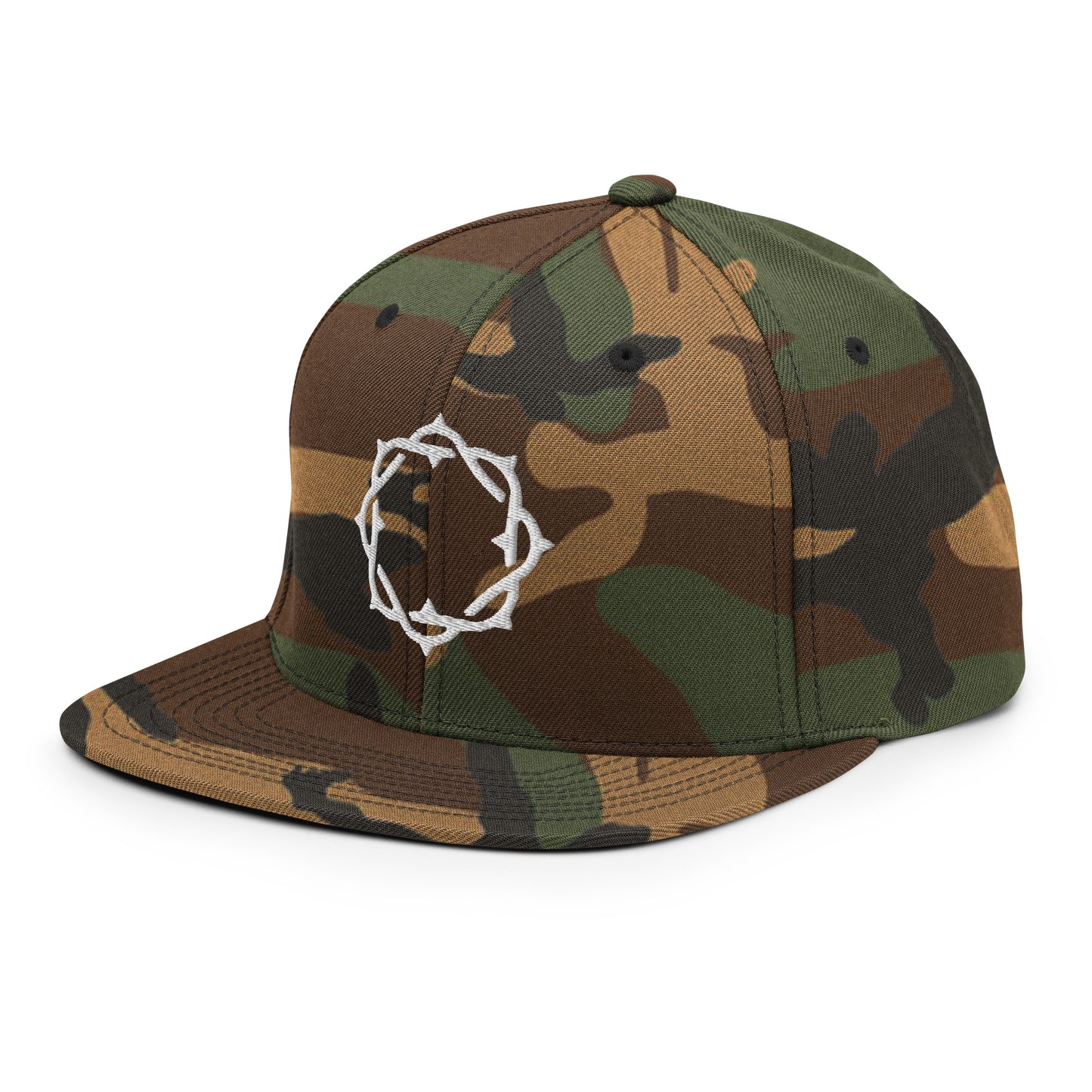 Embroidered Snapback Hat