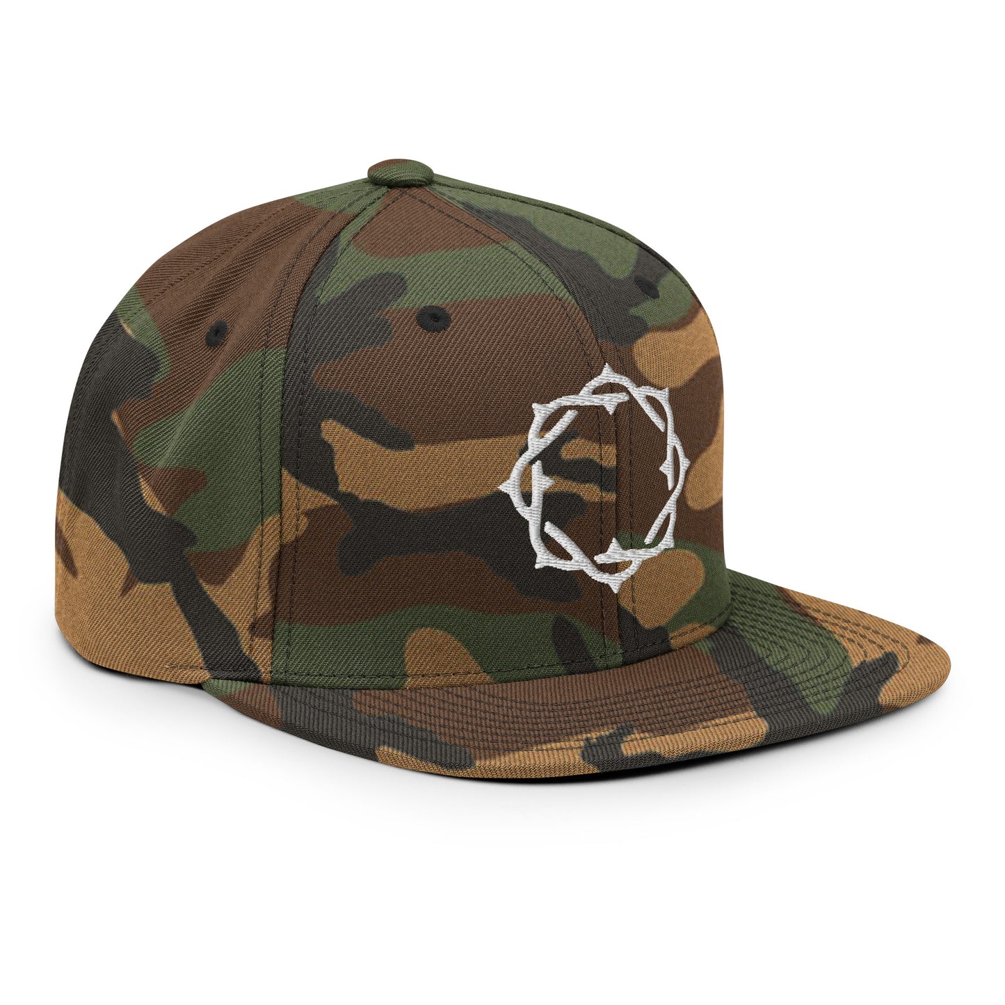 Embroidered Snapback Hat