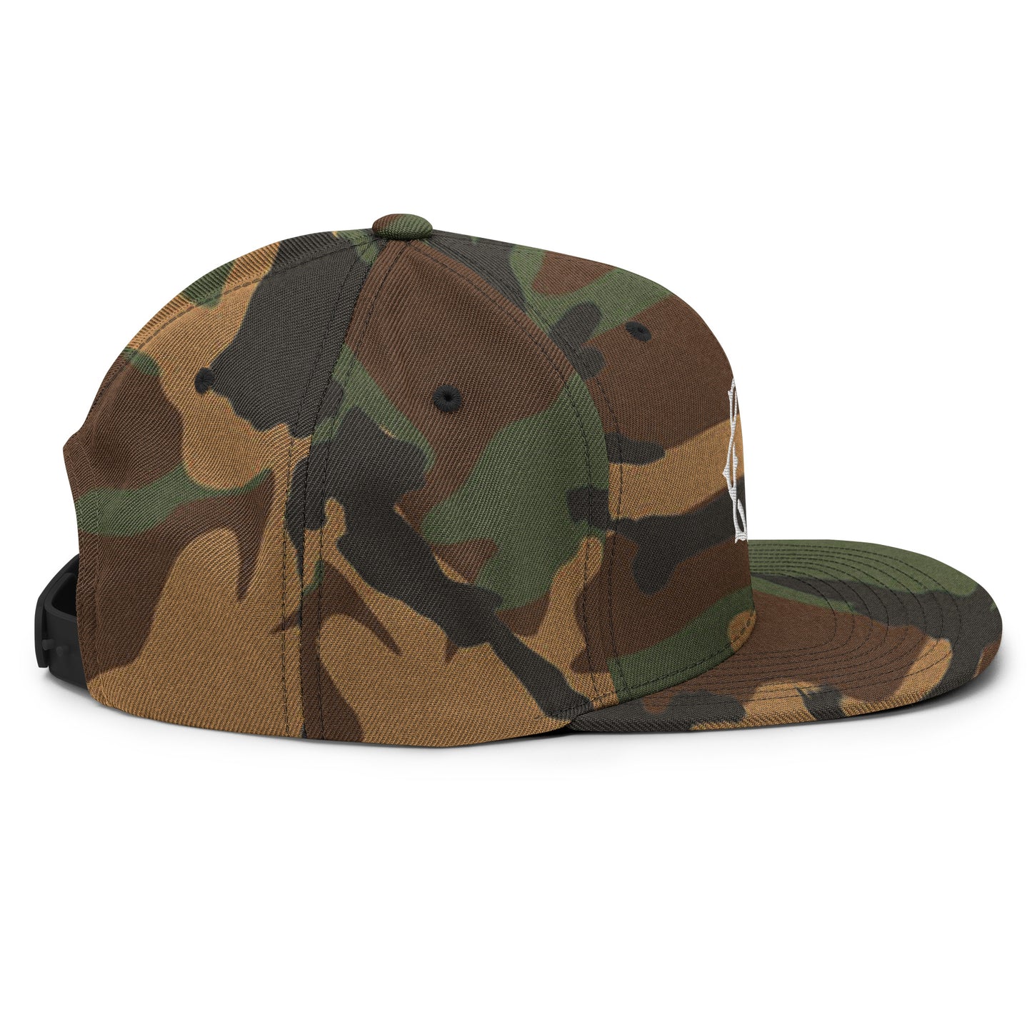 Embroidered Snapback Hat