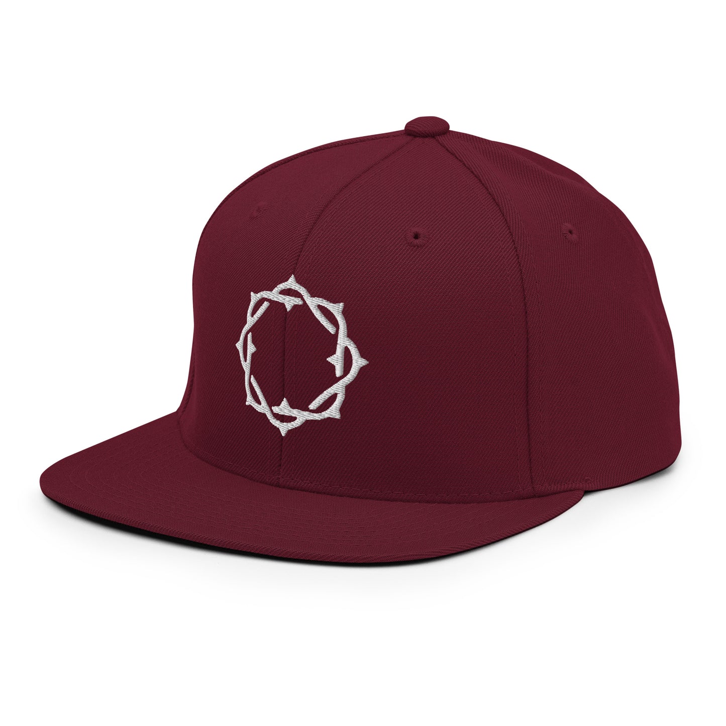Embroidered Snapback Hat