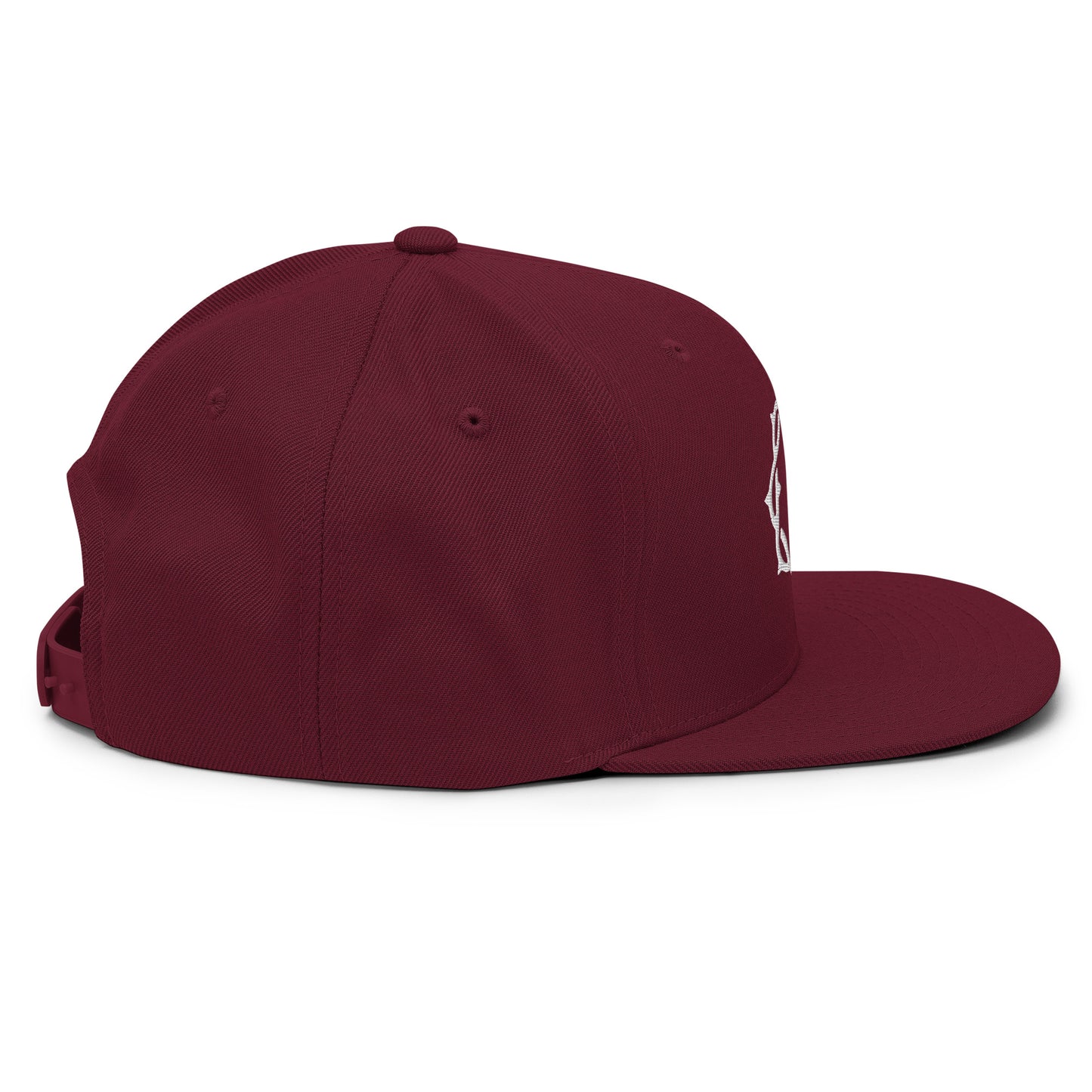 Embroidered Snapback Hat