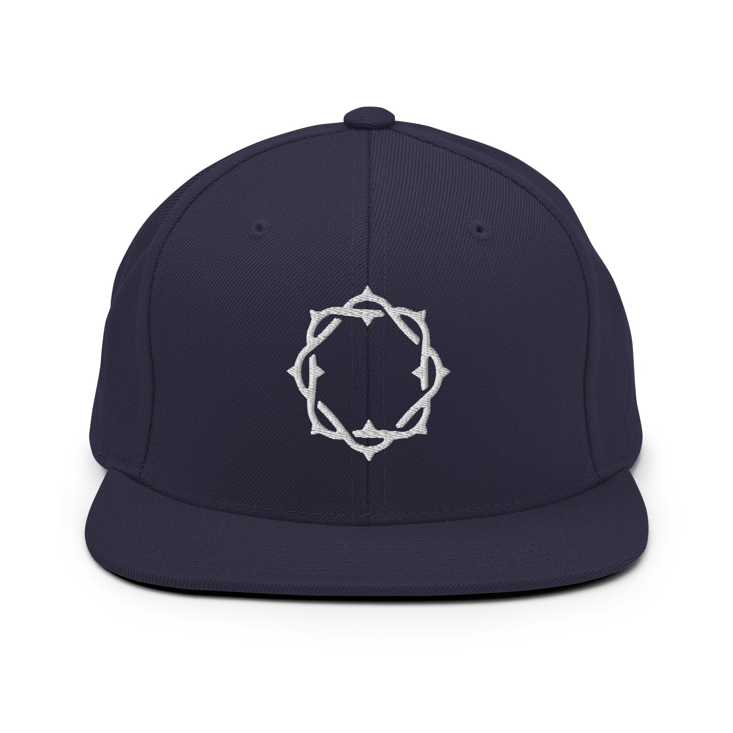 Embroidered Snapback Hat