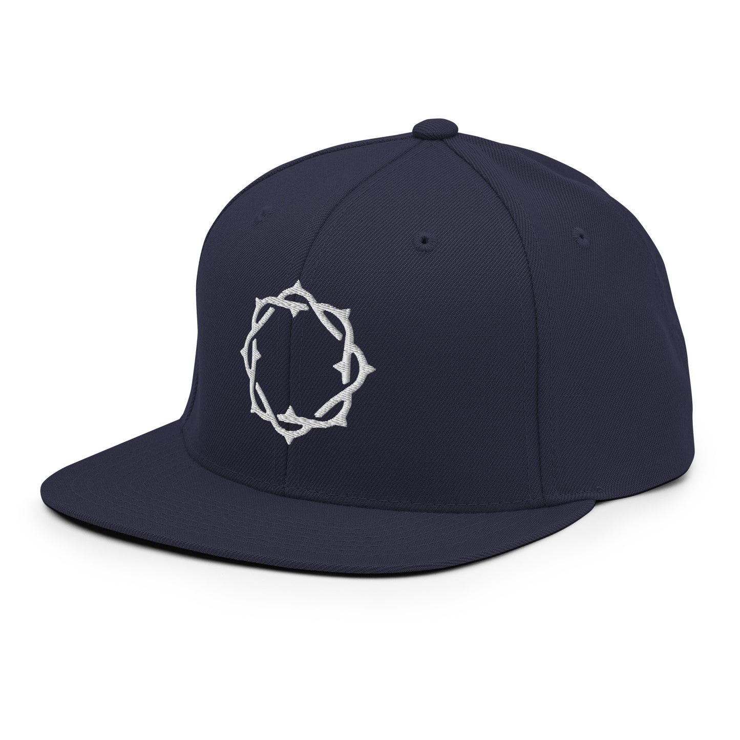Embroidered Snapback Hat