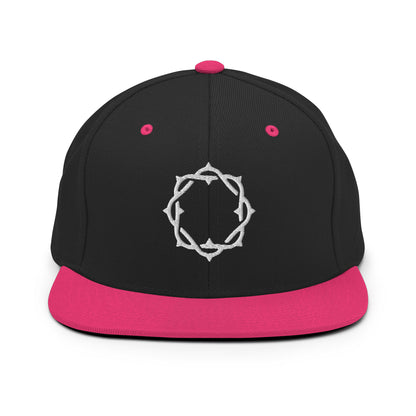 Embroidered Snapback Hat