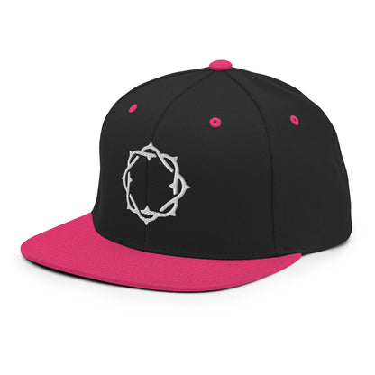Embroidered Snapback Hat