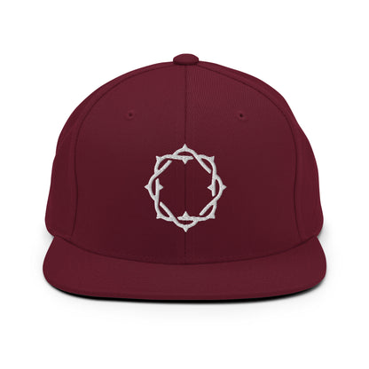 Embroidered Snapback Hat