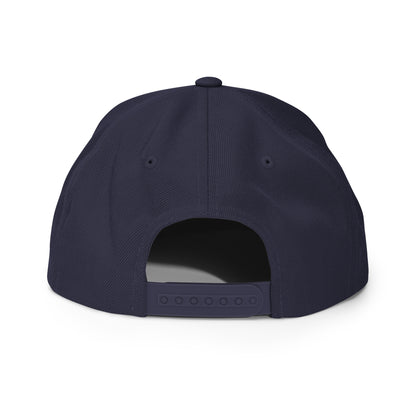 Embroidered Snapback Hat