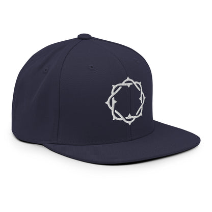 Embroidered Snapback Hat